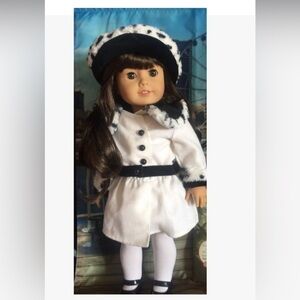 American Girl Beforever Samantha Doll In Fancy Coat Set Toy Kids Collectible